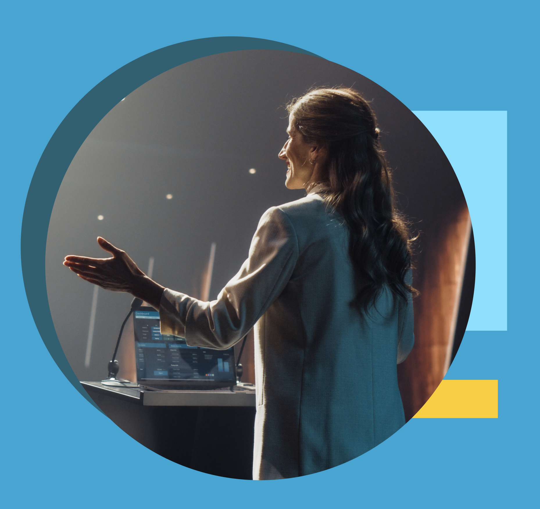 Seja uma palestrante